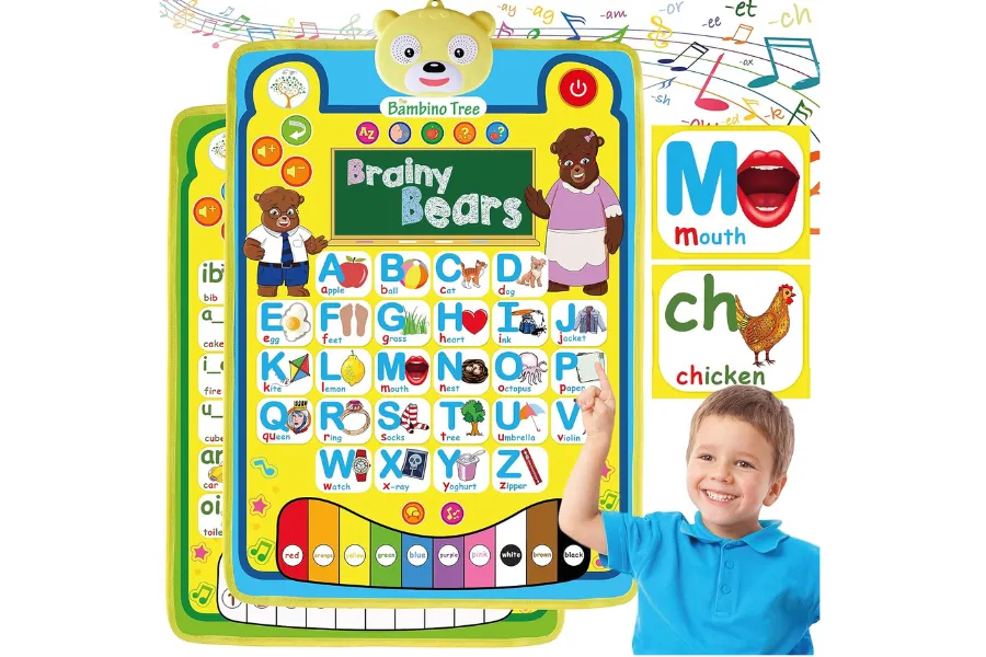 Black Friday toy deals Electronic Alphabet poster