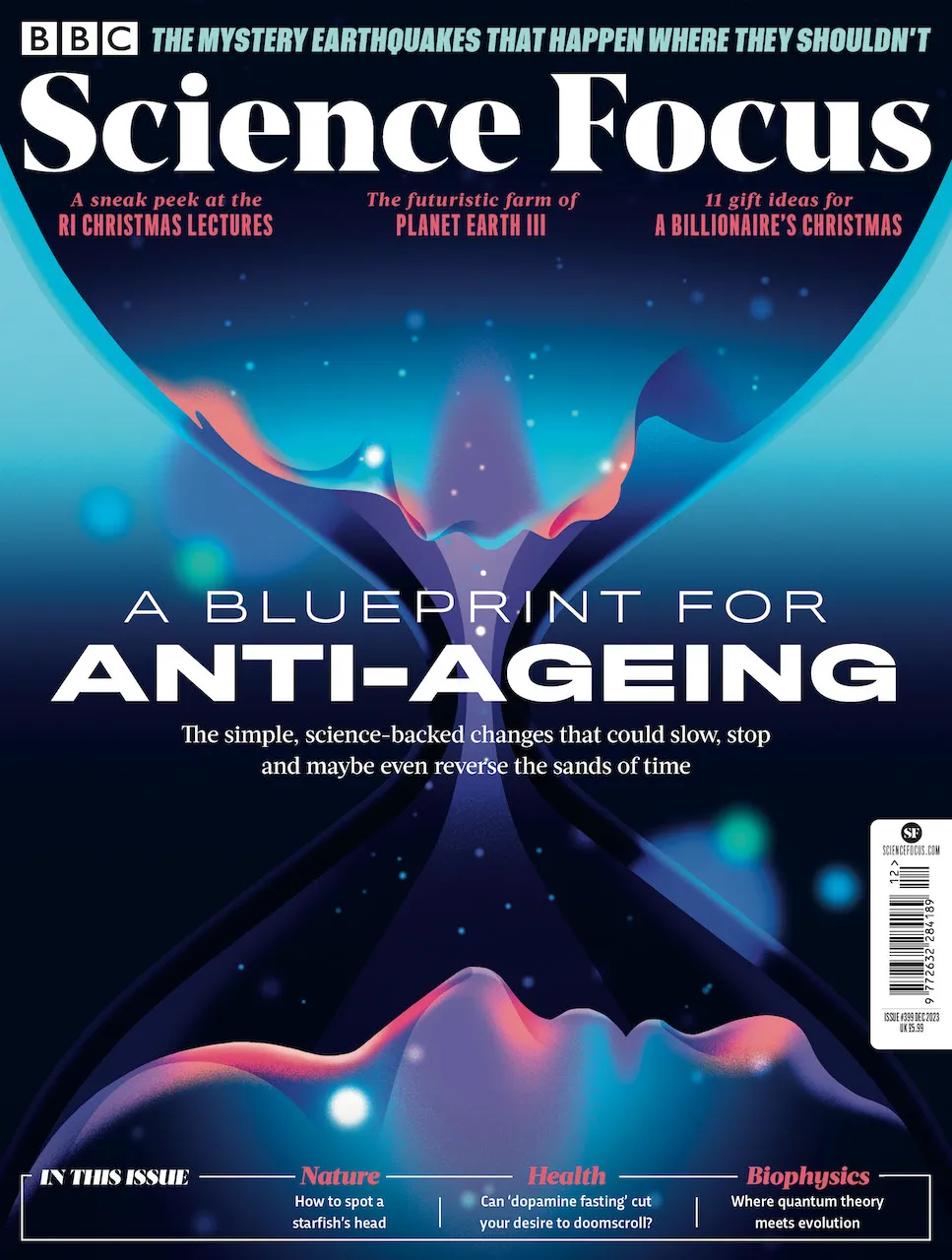 The cover of BBC Science Focus magazine, issue 399