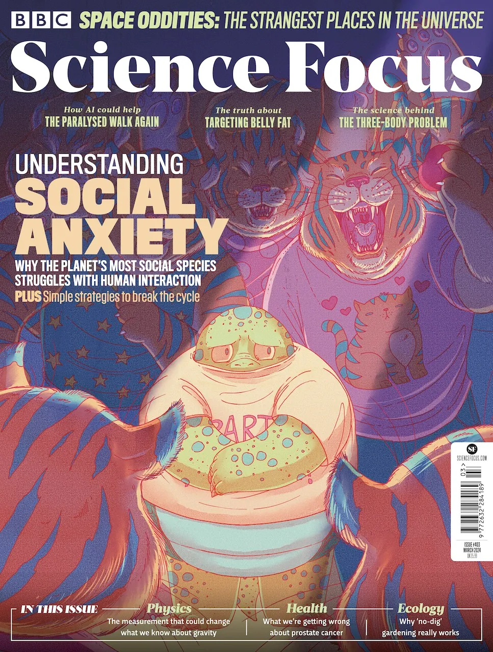 The cover of issue 403 of BBC Science Focus magazine