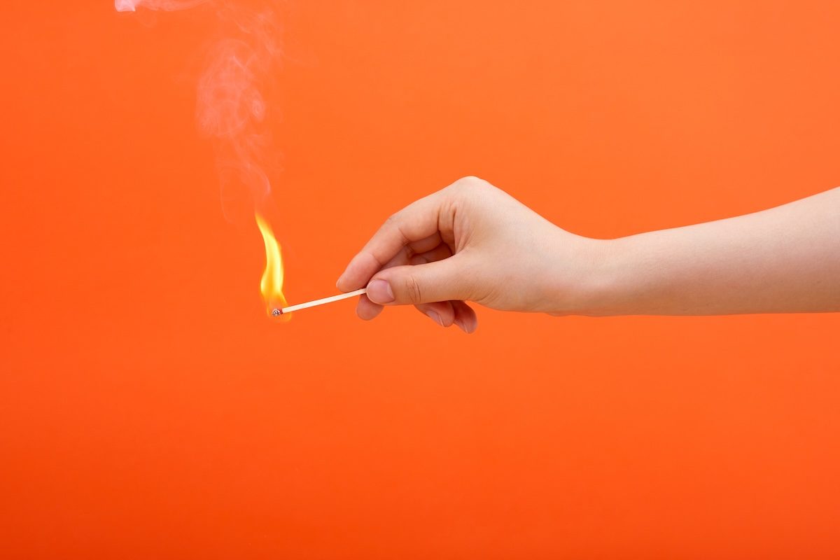 Burning ourselves could be how humans evolved so successfully