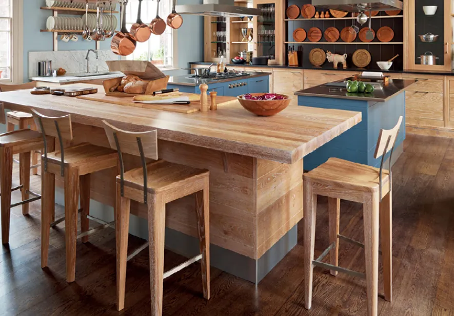 A kitchen that's taken inspiration from the setting of a Brasserie