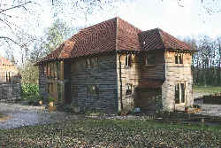 A barn-style house