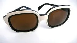 Black and white Persol sunglasses