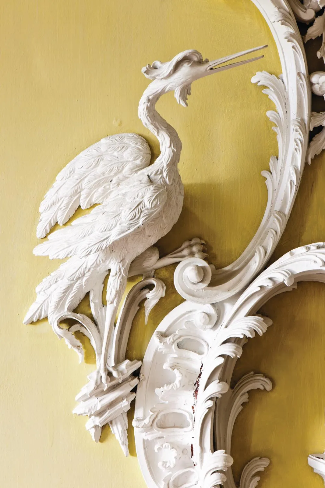 Claydon House carved mythical ho-ho bird