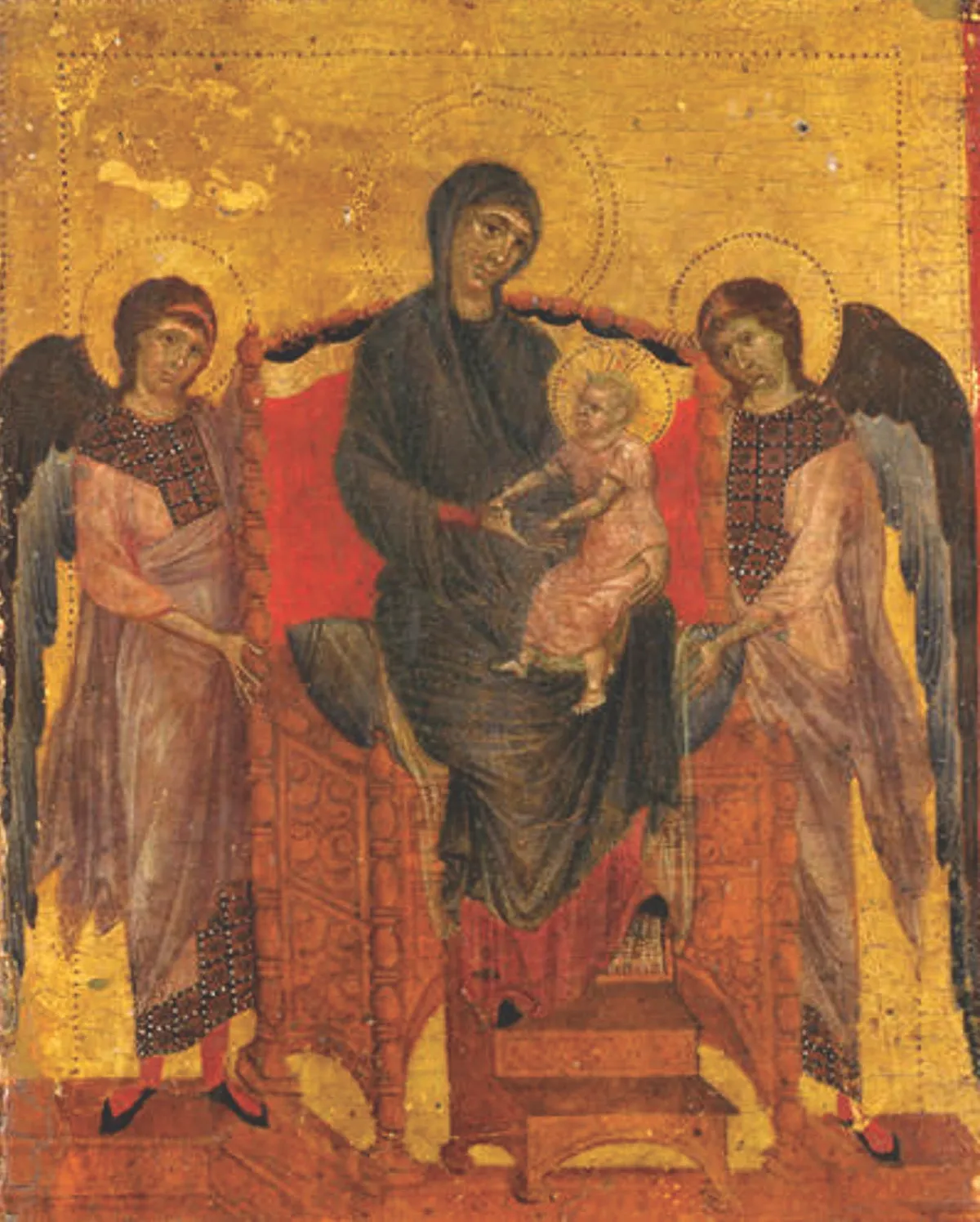 HKRHPM Cimabue, The Virgin and Child Enthroned with Two Angels