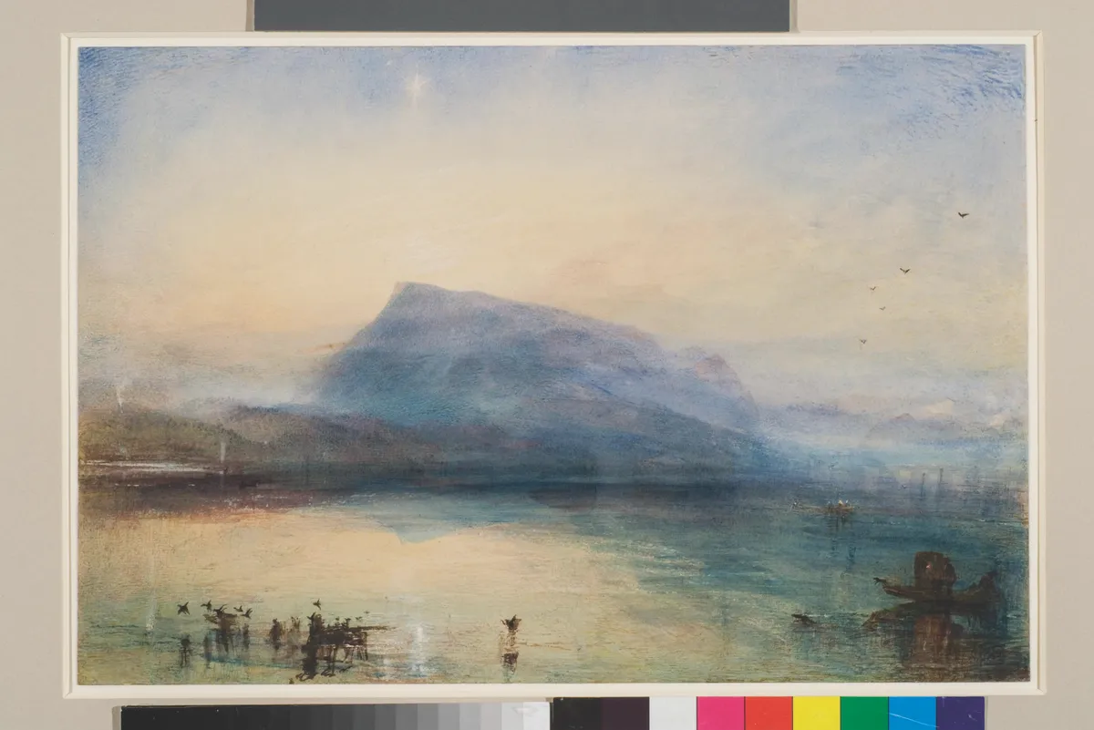 JMW Turner, The Blue Rigi, Sunrise, 1842, Tate, Art Funded 2007