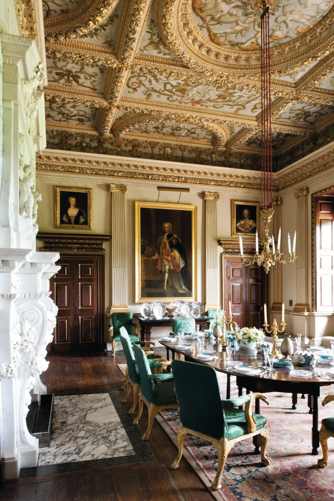 Houghton Hall dining room