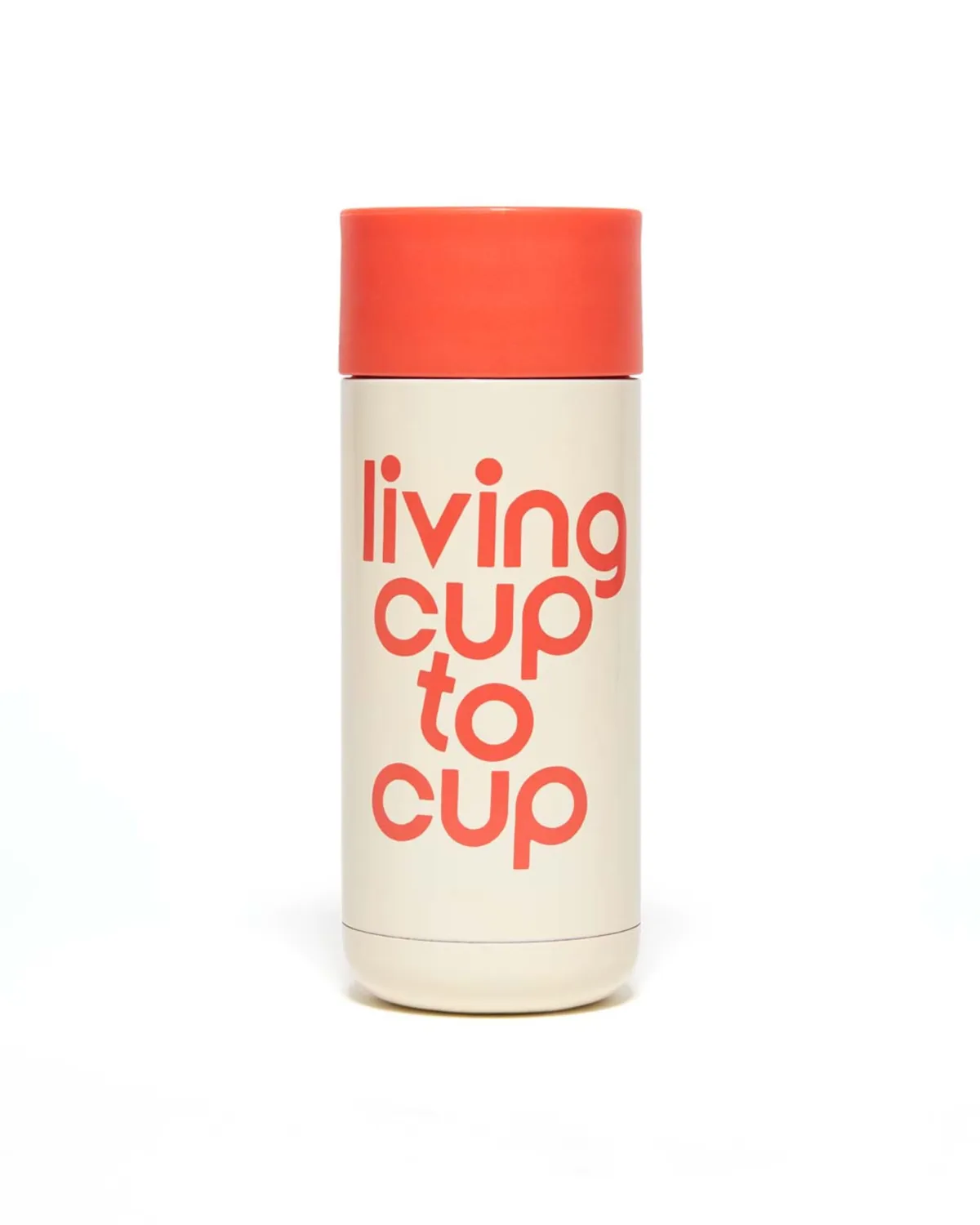 Stainless steel travel cup - living cup to cup