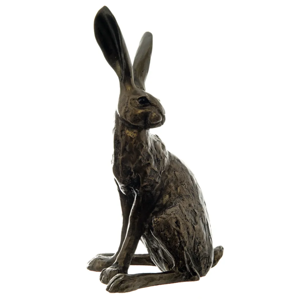 This bronze resin hare sculpture was originally designed by Paul Jenkins and has been recreated for the National Trust using a resin and bronze mix to make it affordable. Howard Hare, £90, National Trust Shop.