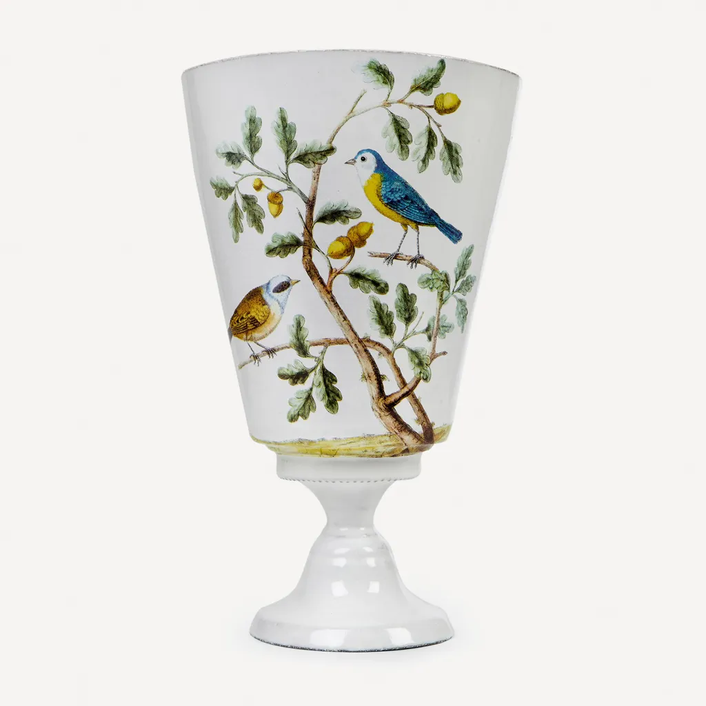 Handmade Titmouse vase by Astier de Villatte, £375, Liberty London