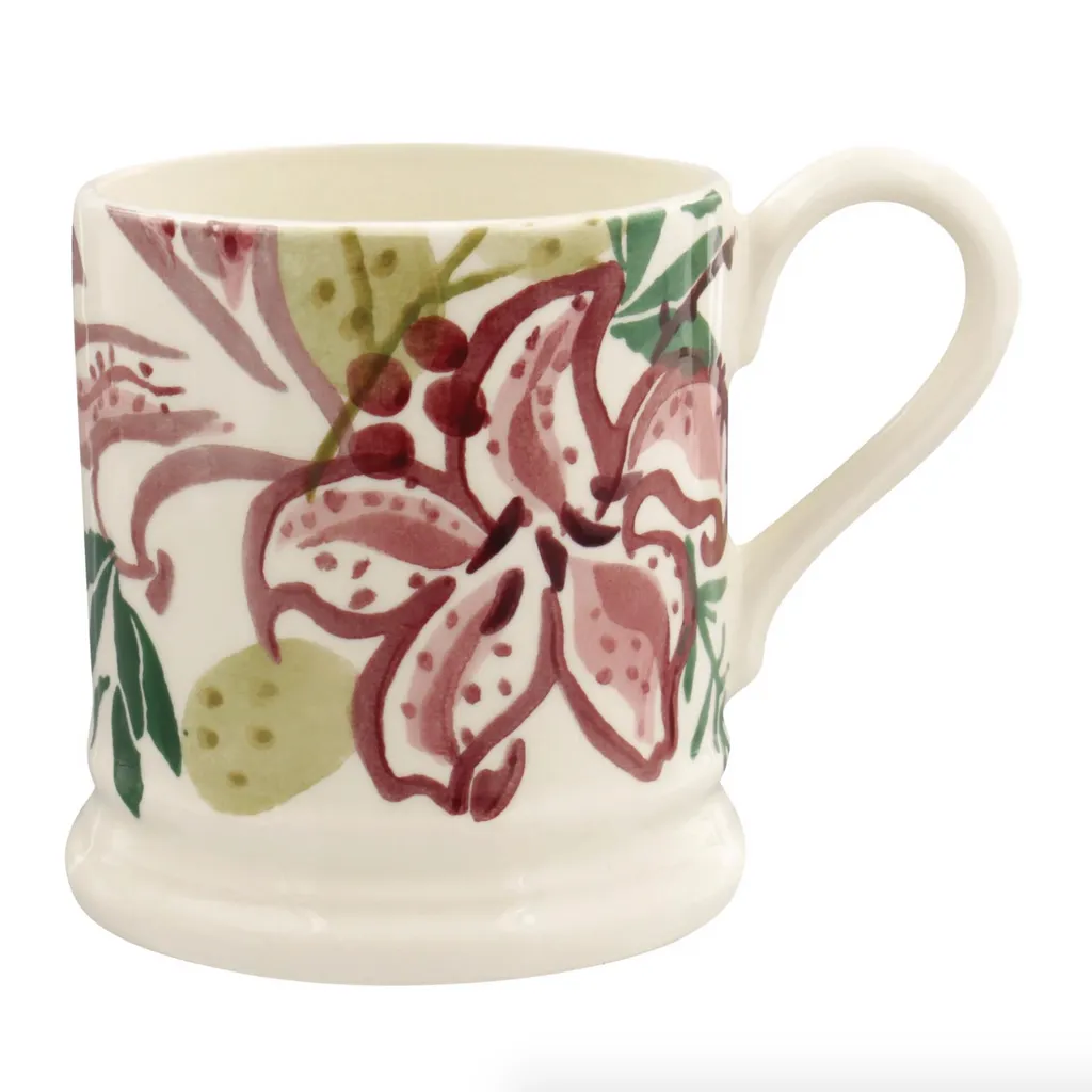 Emma Bridgewater Lillies half-pint mug