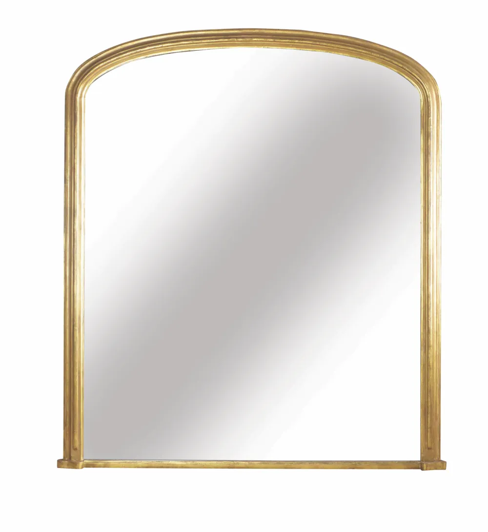 A large gilt design mirror c1840, £1,300, Thakeham Furniture.