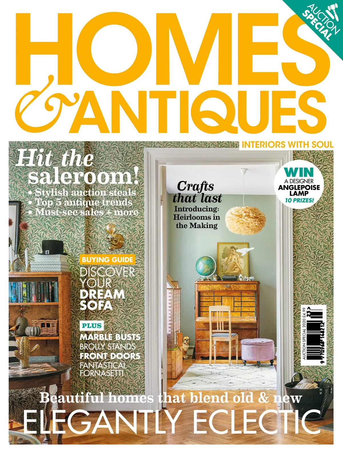 Homes & Antiques magazine Auction Special cover