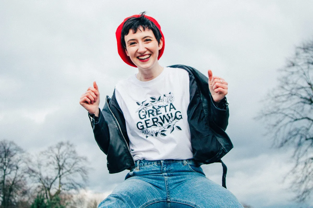 Greta Gerwig t-shirt from Girls on Tops