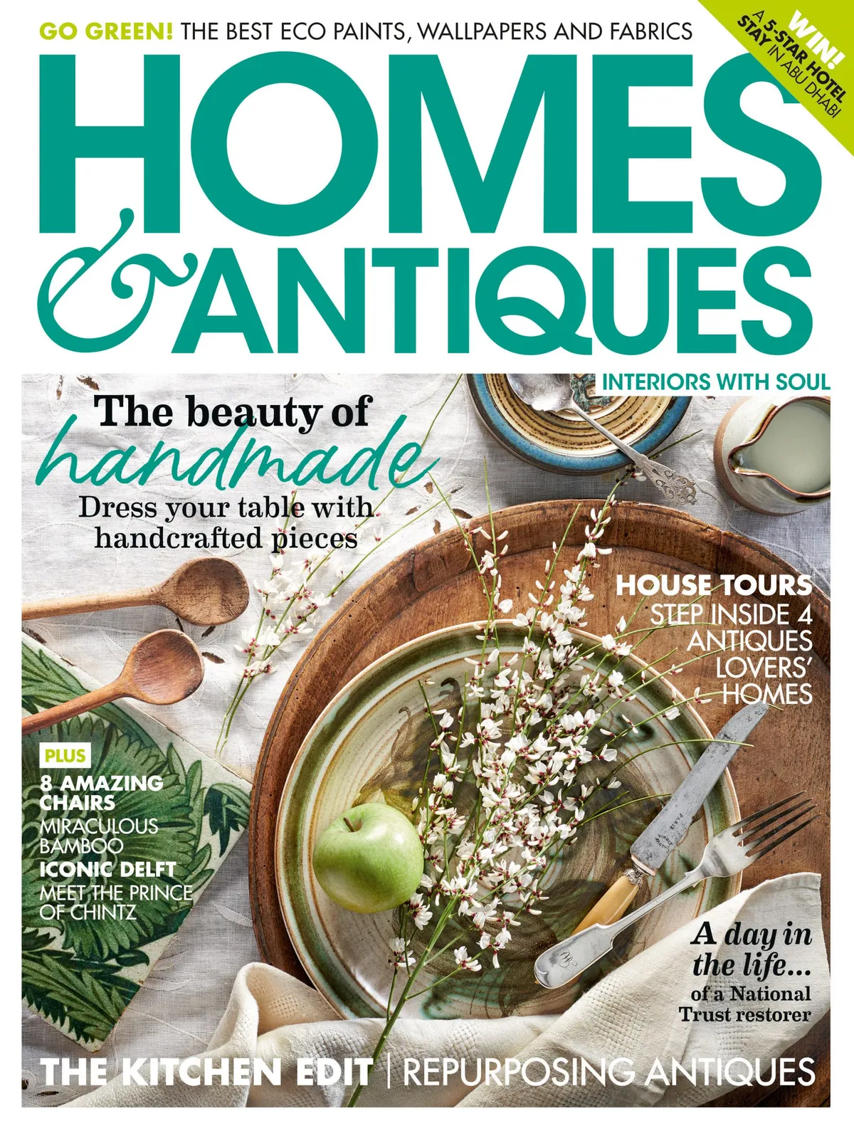 Homes & Antiques April 2020 cover