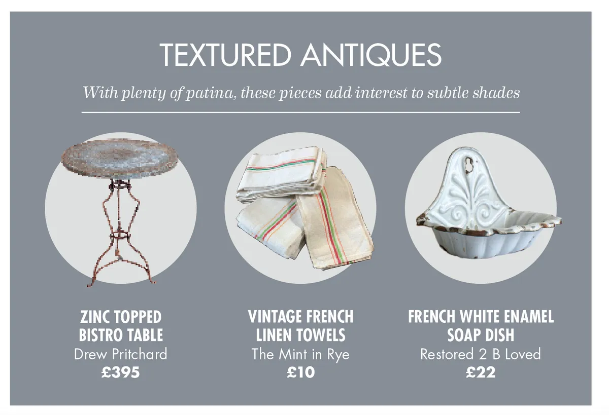 Textured antiques