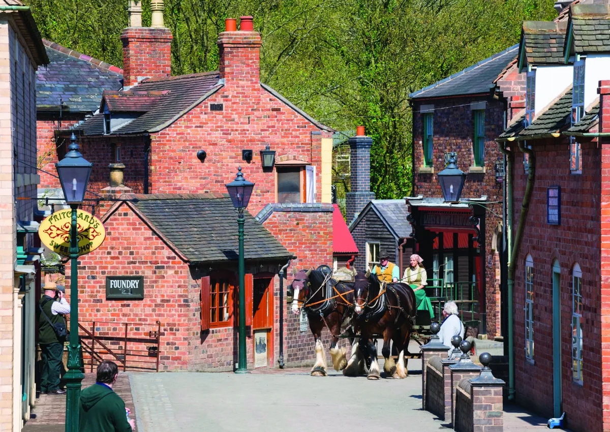 Travel back to the 19th century at Blists Hill Victorian Town.