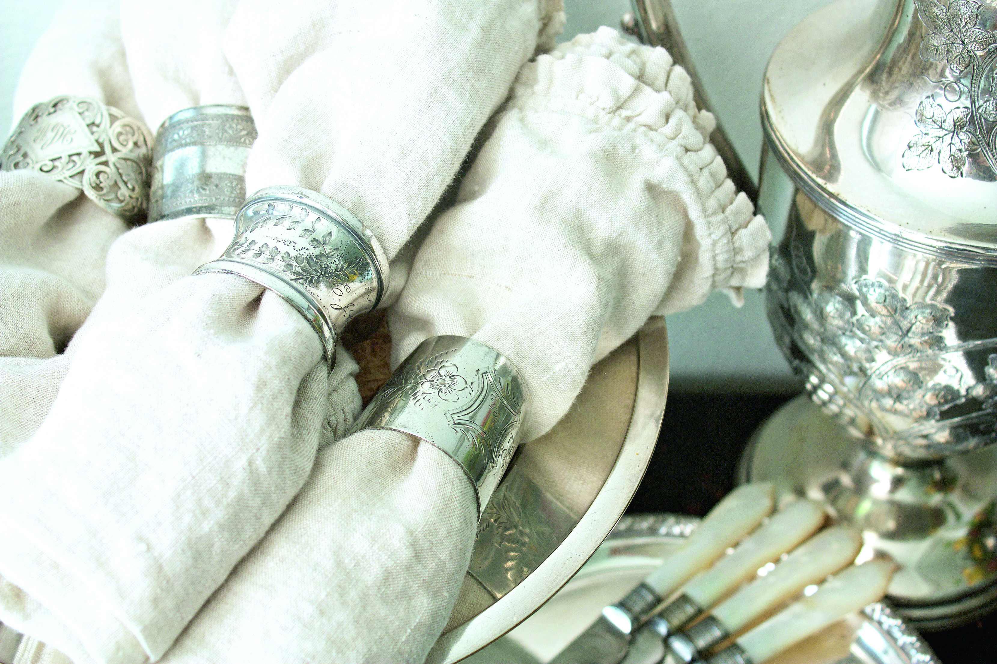 Antique napkin rings: how to collect and where to buy - Homes and Antiques