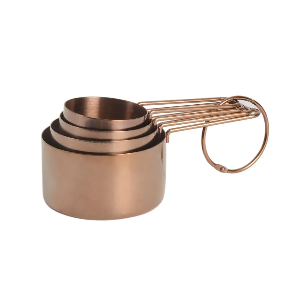 Copper measuring cups, £14, ProCook