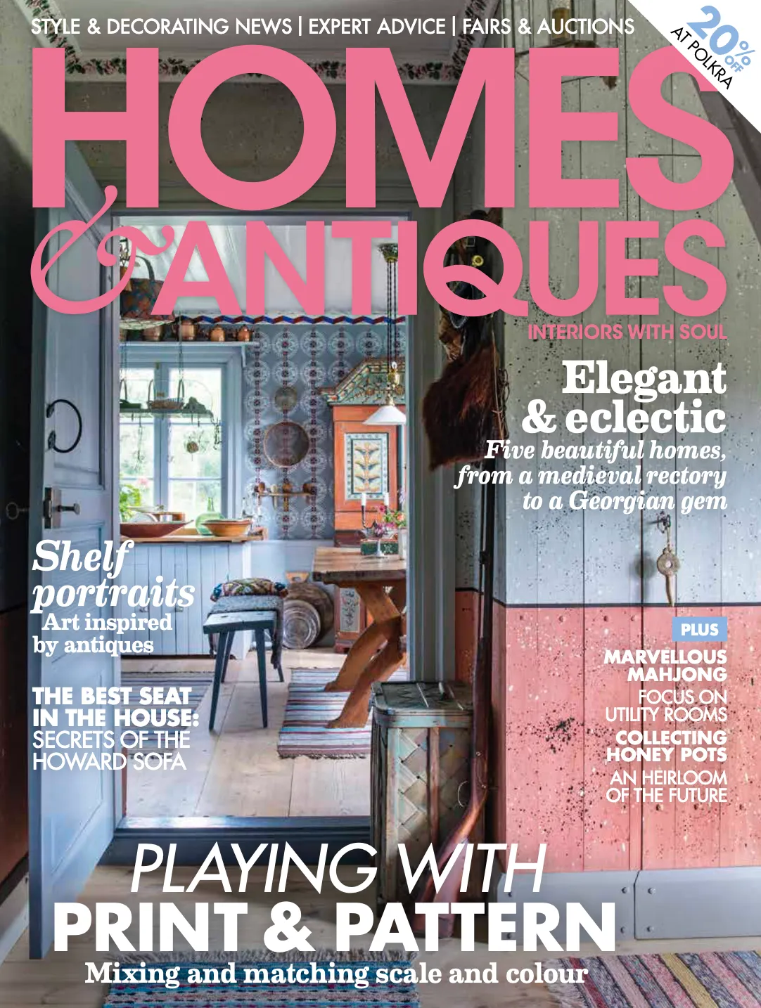 Homes & Antiques - March 2021 cover