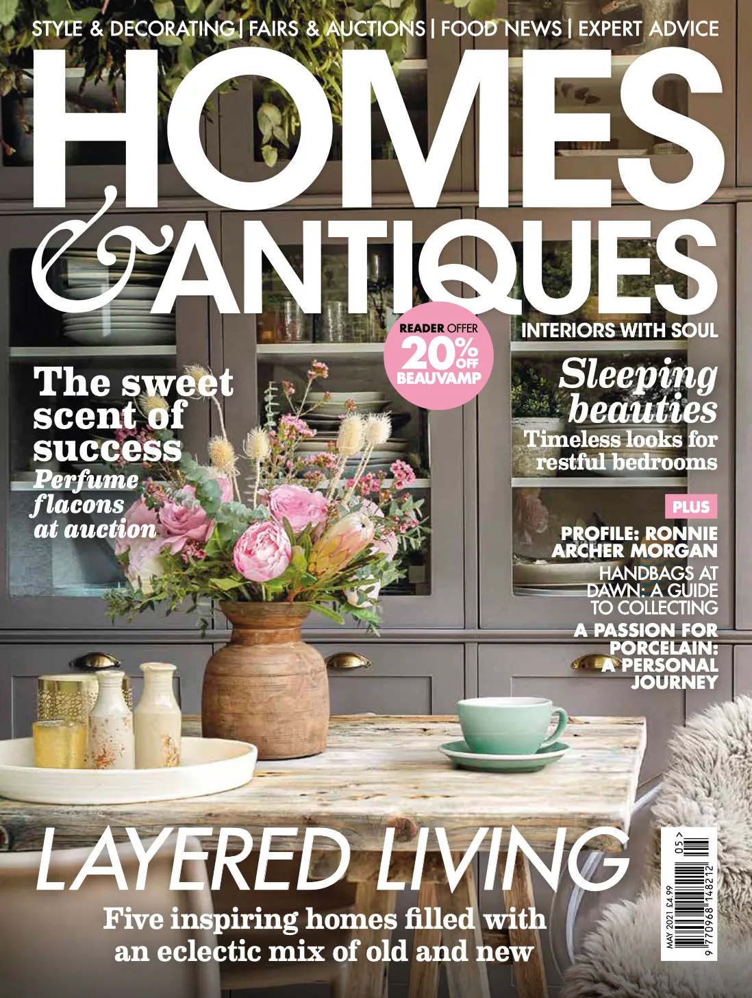 Homes & Antiques - May 2021 cover