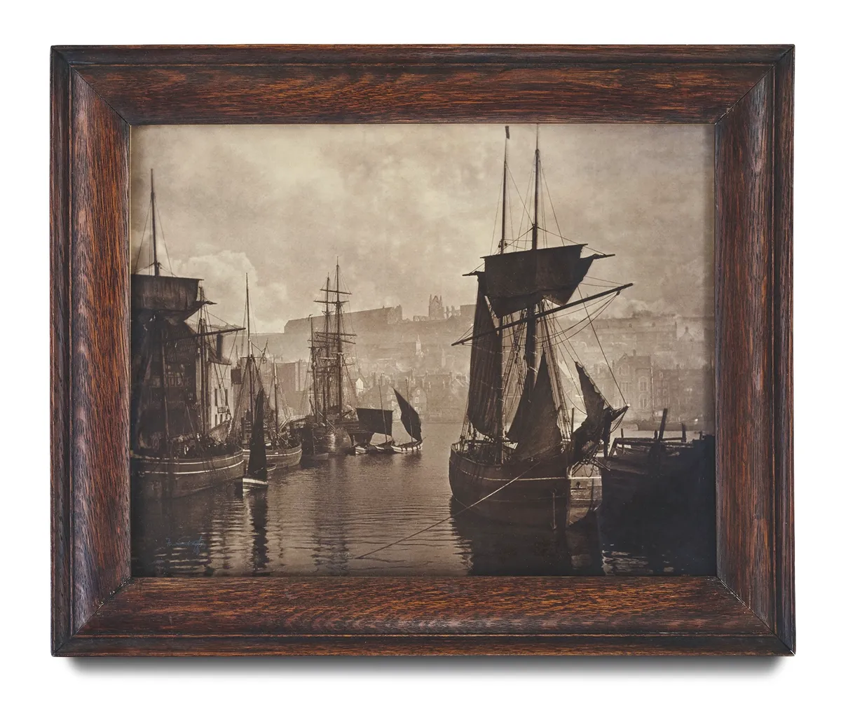 Frank Meadow Sutcliffe’s ‘Whitby, Dock End’, 1880, £3,250, Bernard Quaritch.