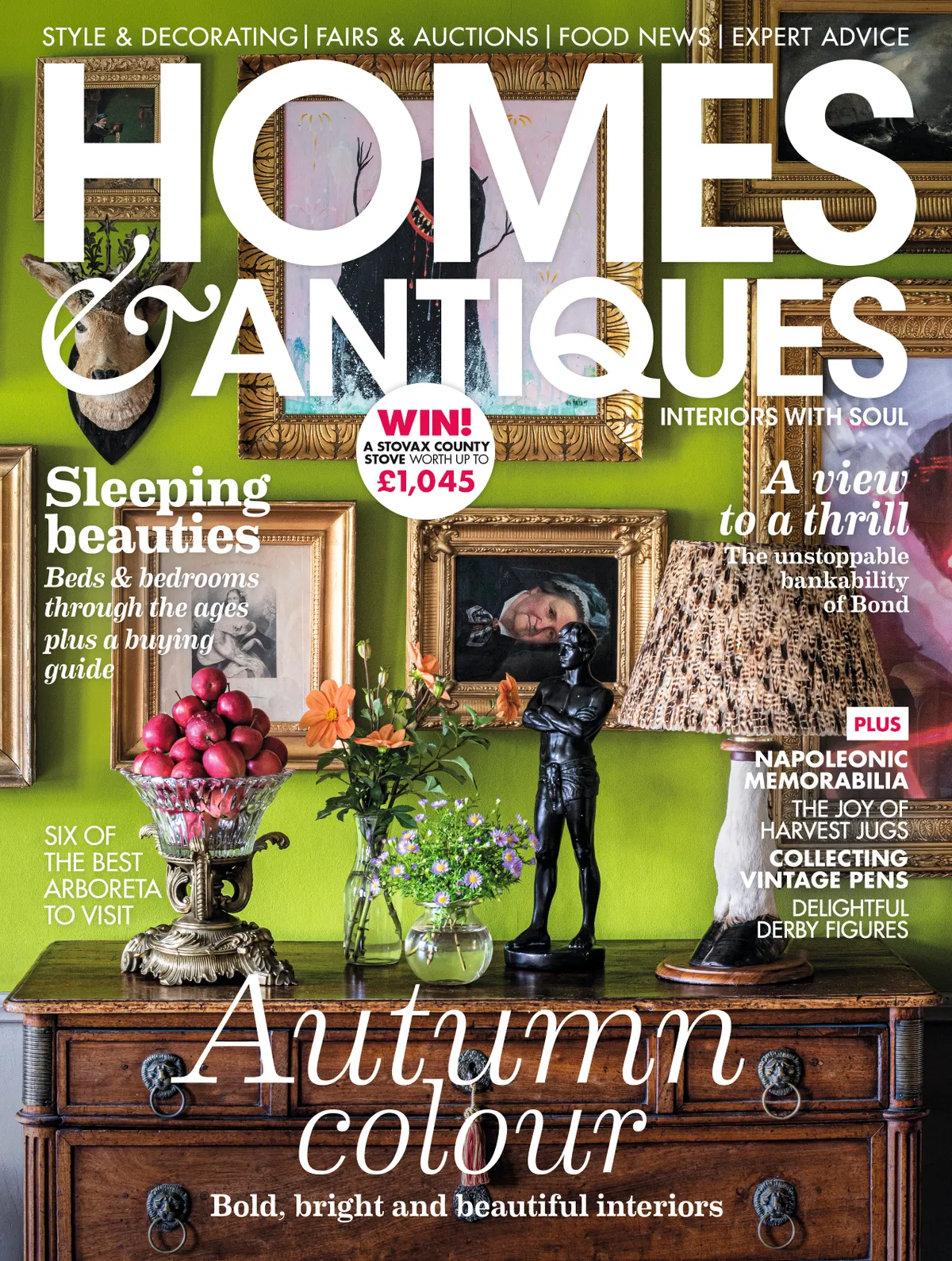 Homes & Antiques October 2021 cover