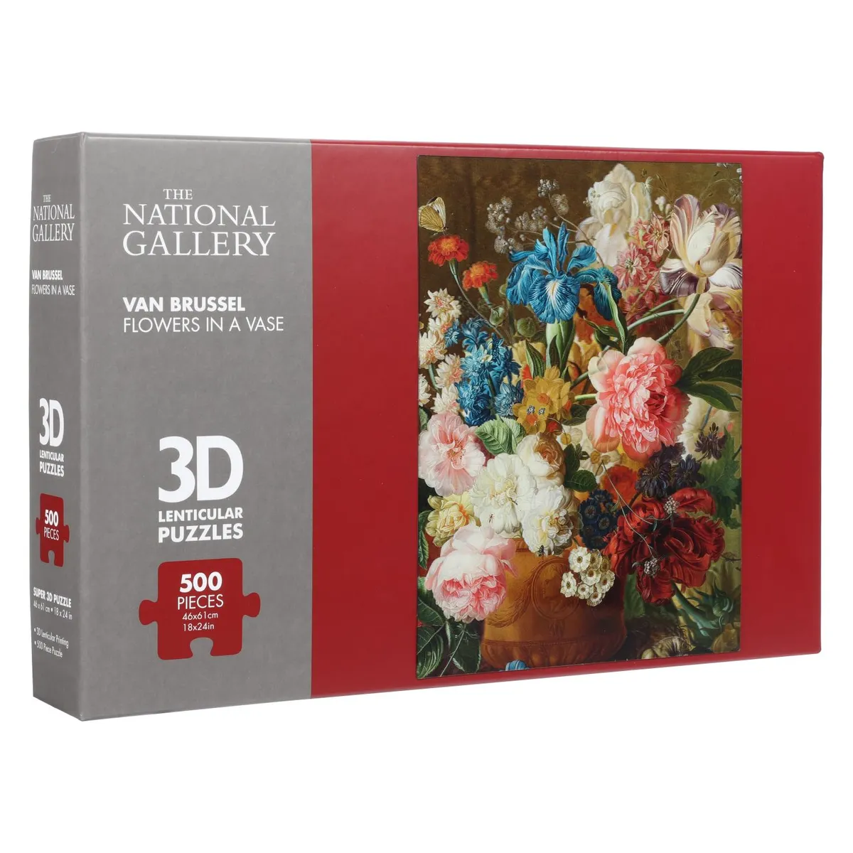 Flowers in a Vase 3D Jigsaw Puzzle