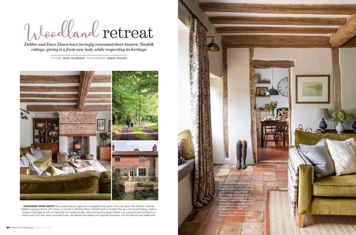 Homes & Antiques magazine November issue