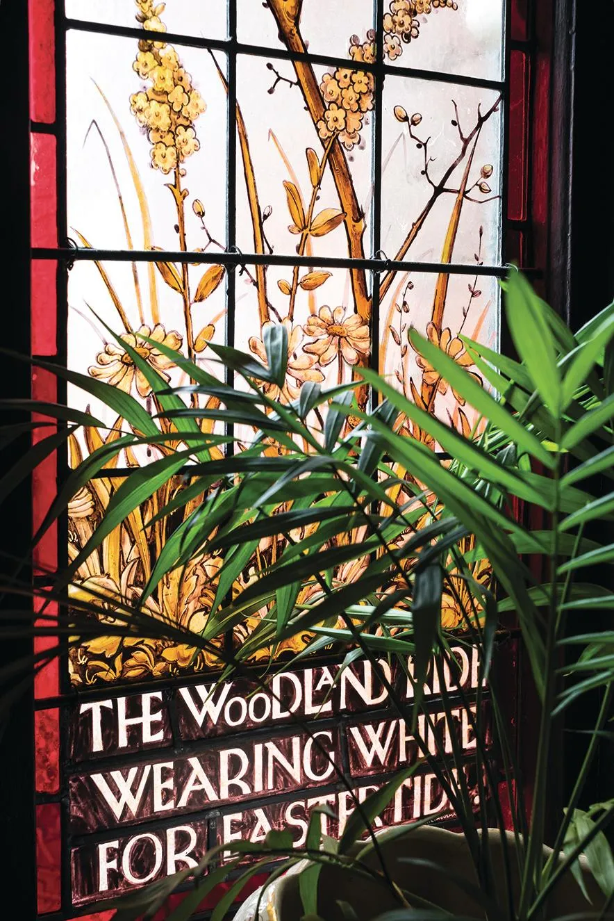 Hasting B&B Victorian stained glass