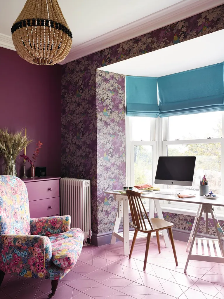 Vibrant vintage house, Mairead's office