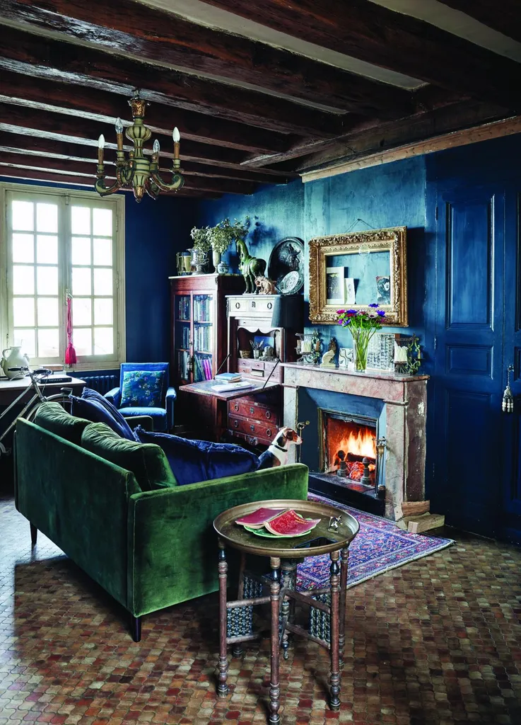 French home living room