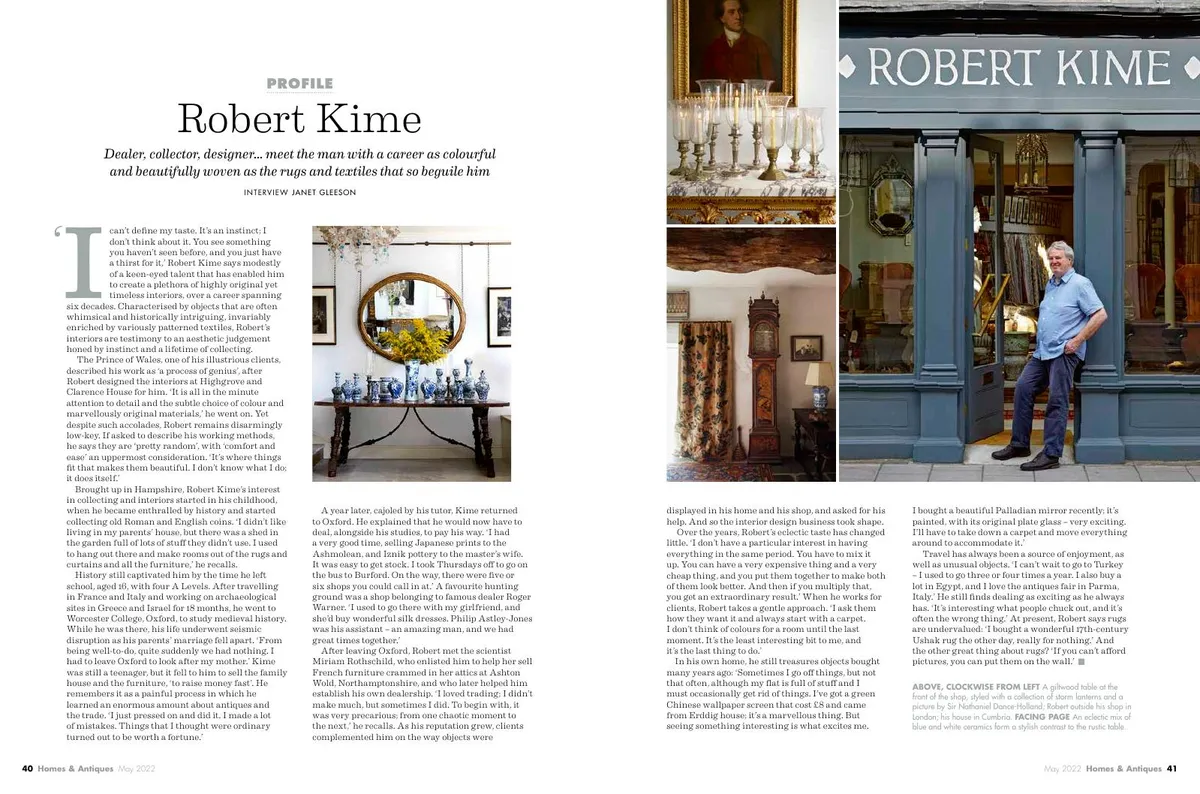 Homes & antiques May issue