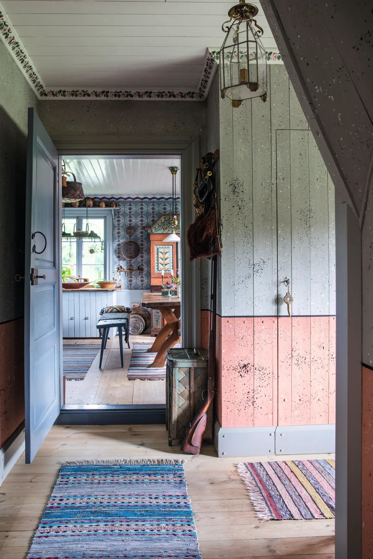 A traditional Swedish farmhouse