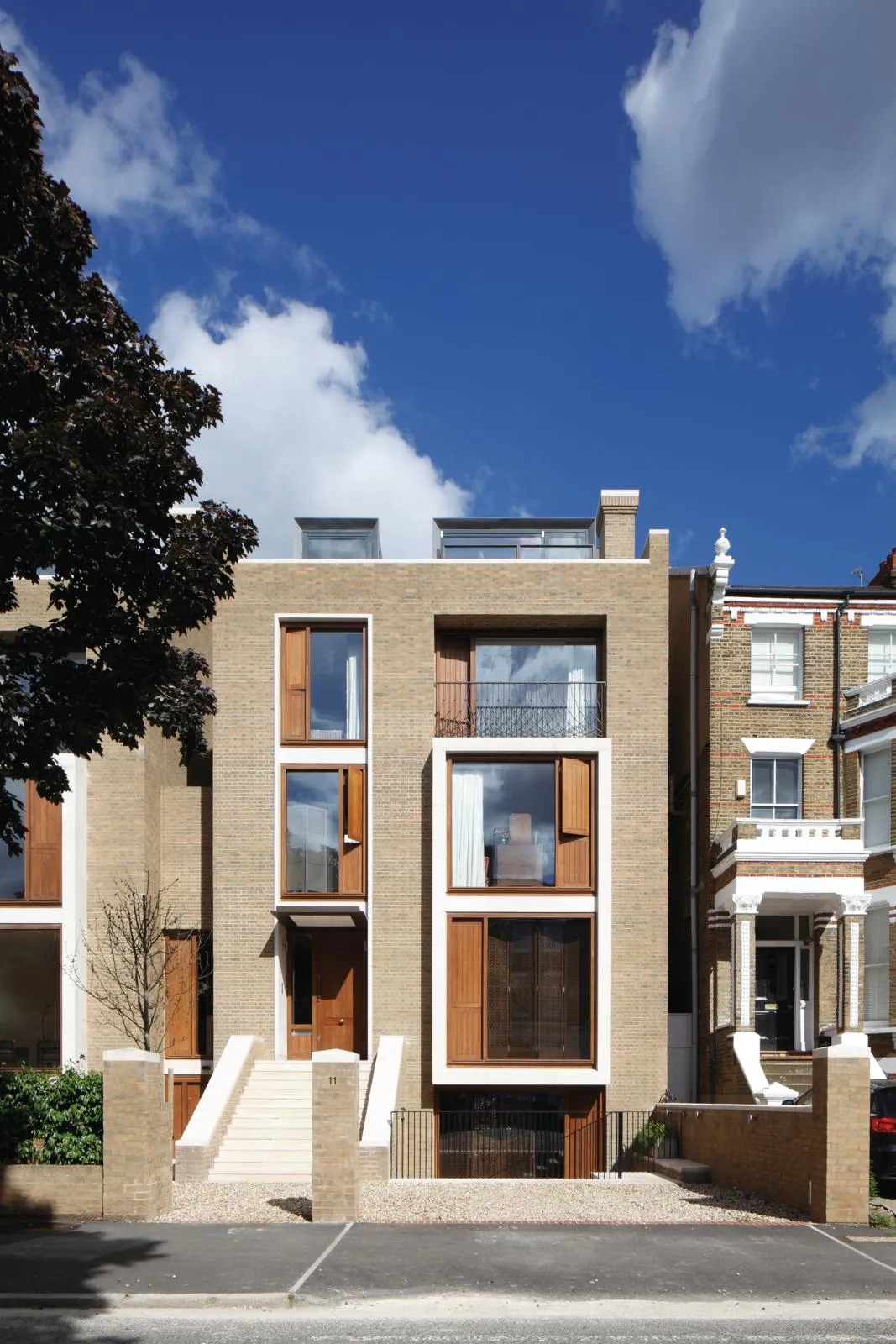 South London townhouse, exterior.
