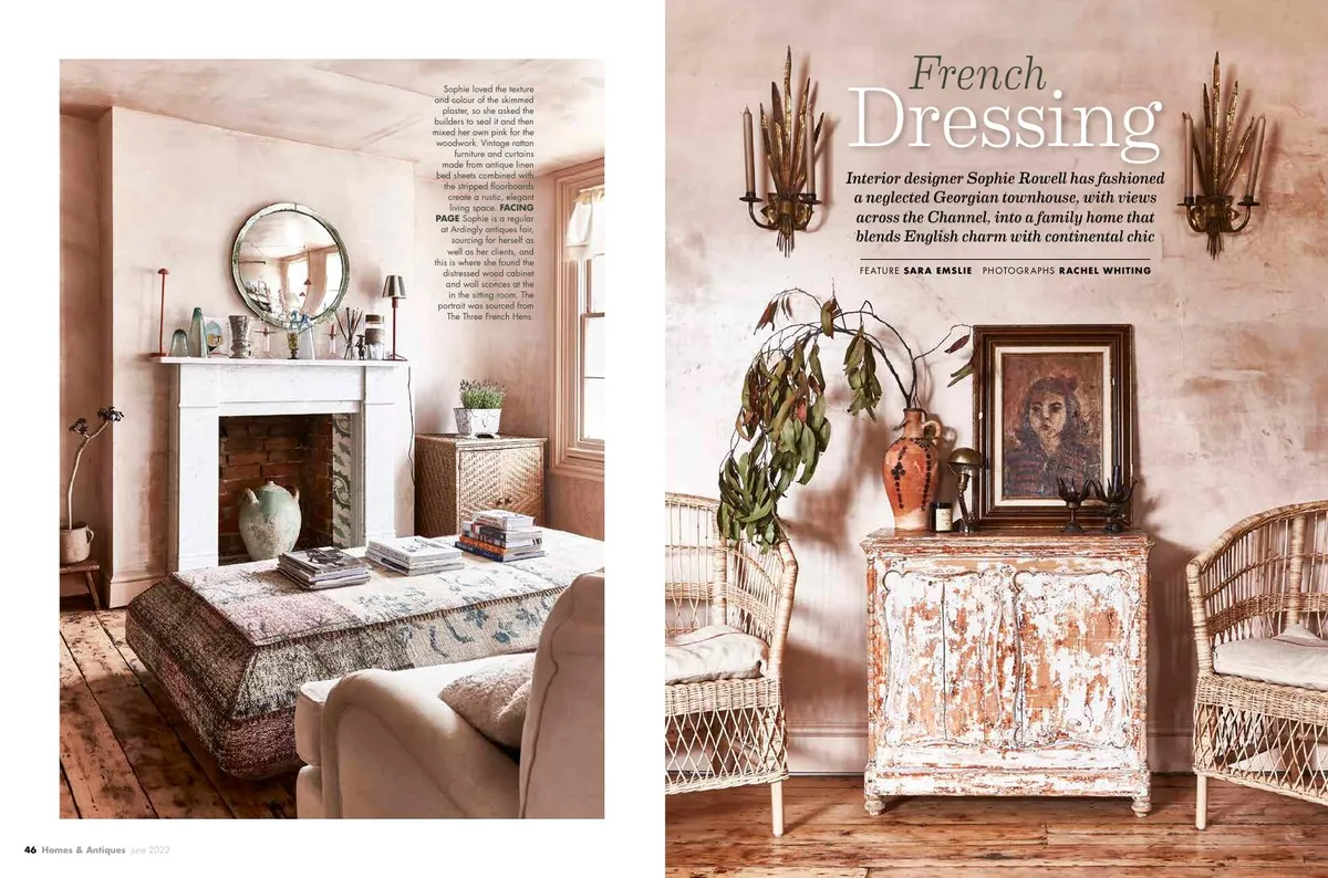 Homes and Antiques magazine June issue