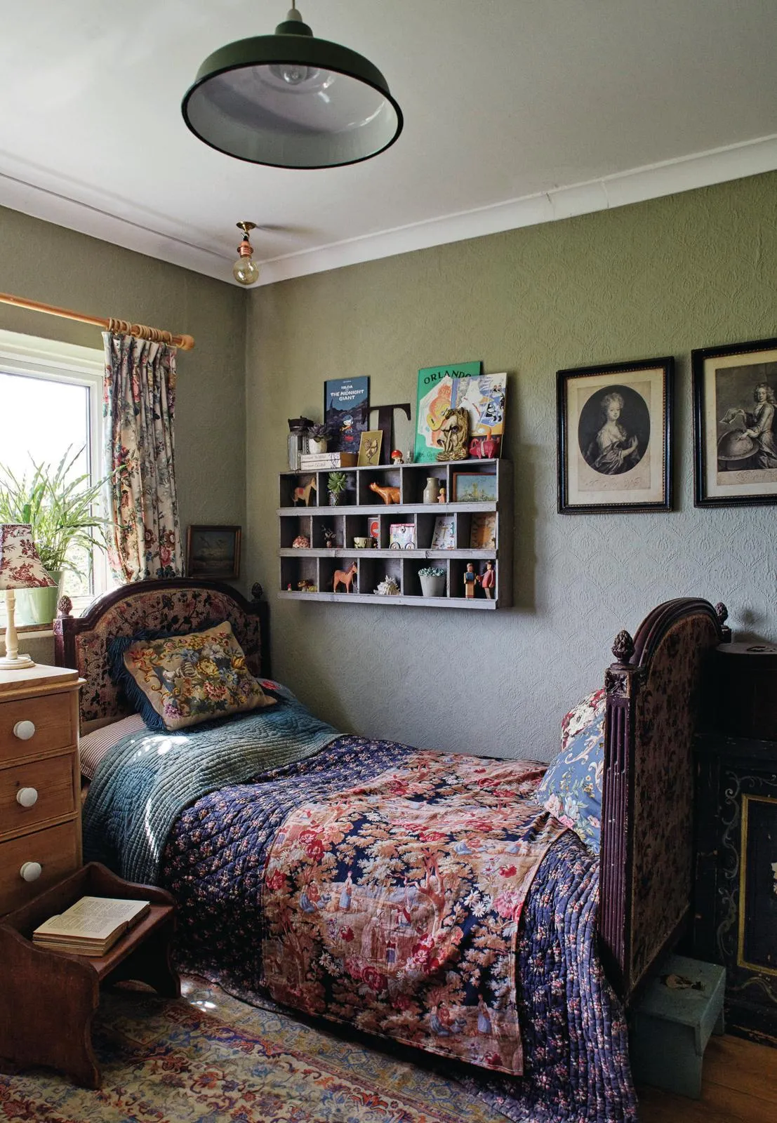 Characterful 1950s semi, bedroom.