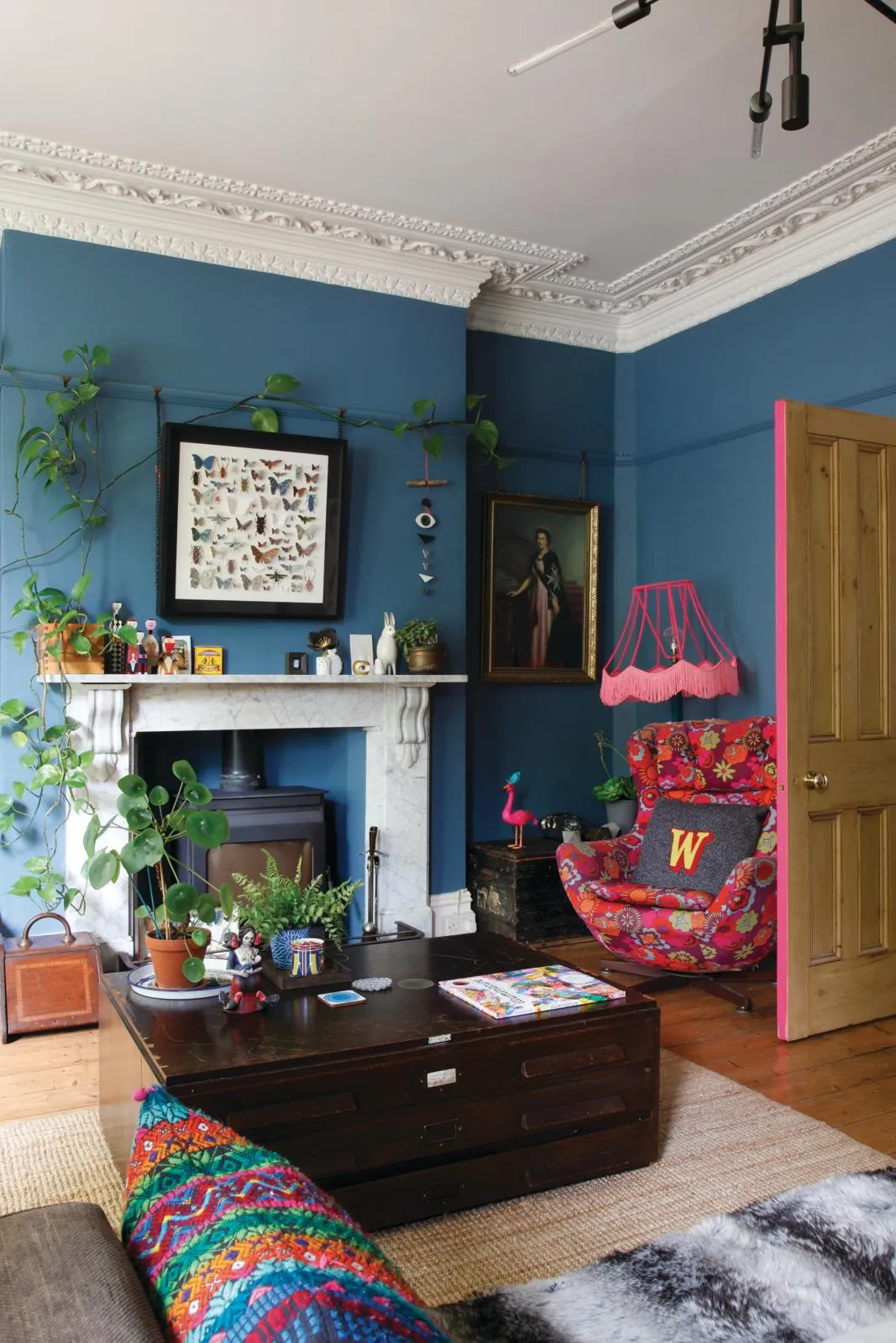 Colourful Edwardian home