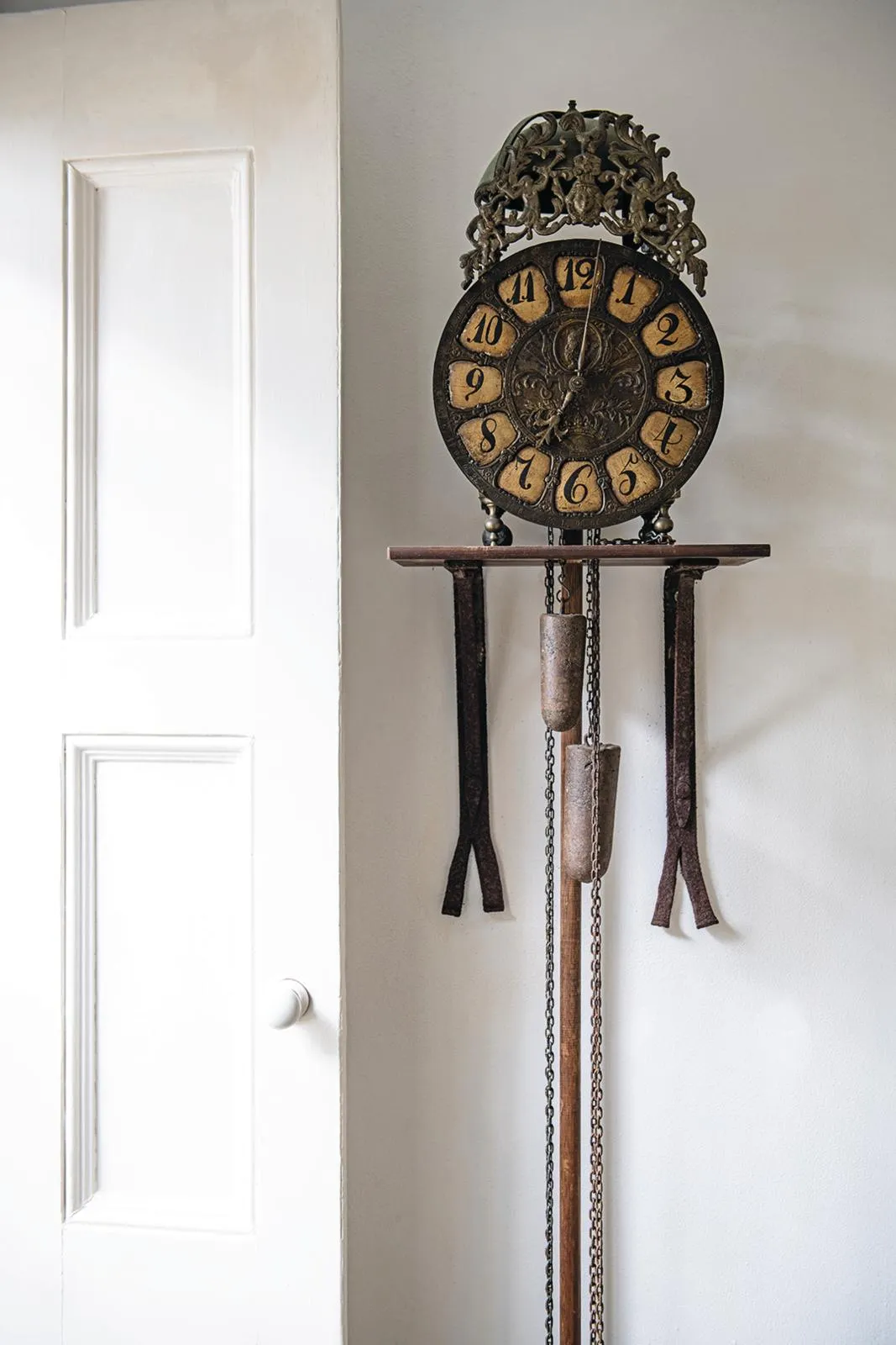 Grade II-listed rectory, French lantern clock.