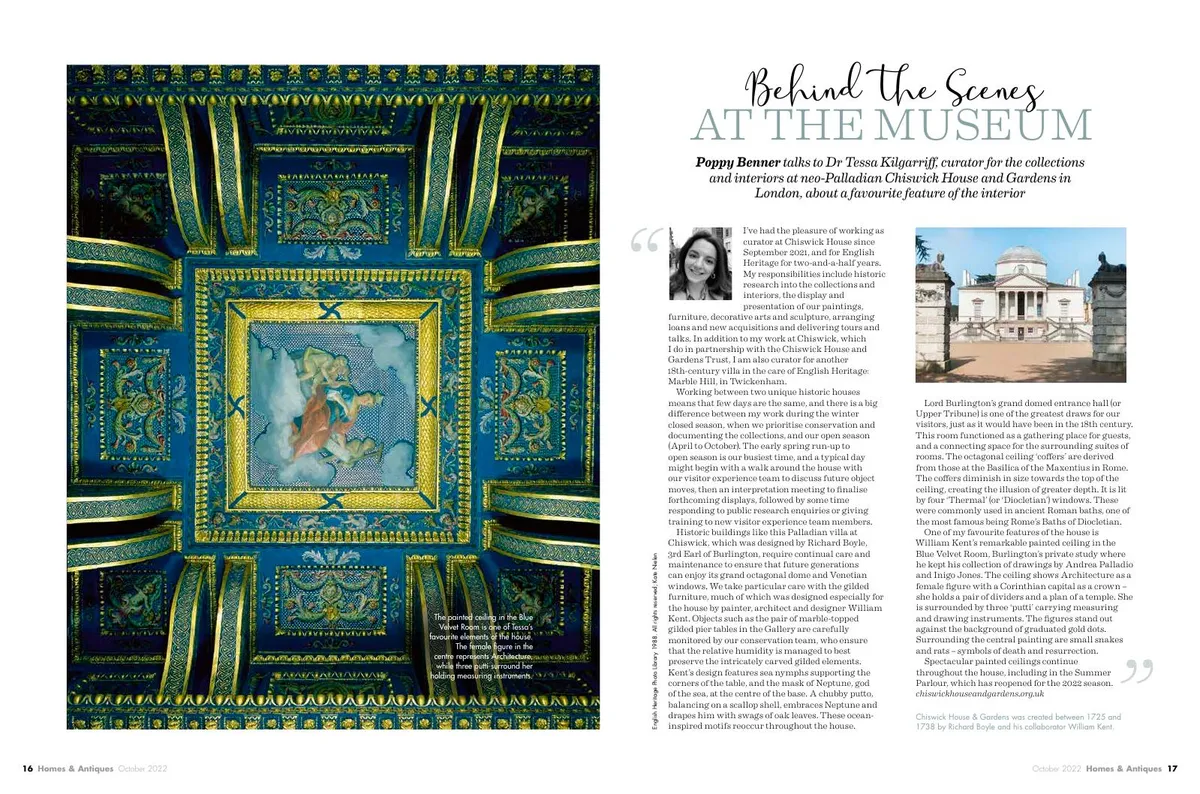Home & Antiques magazine October issue