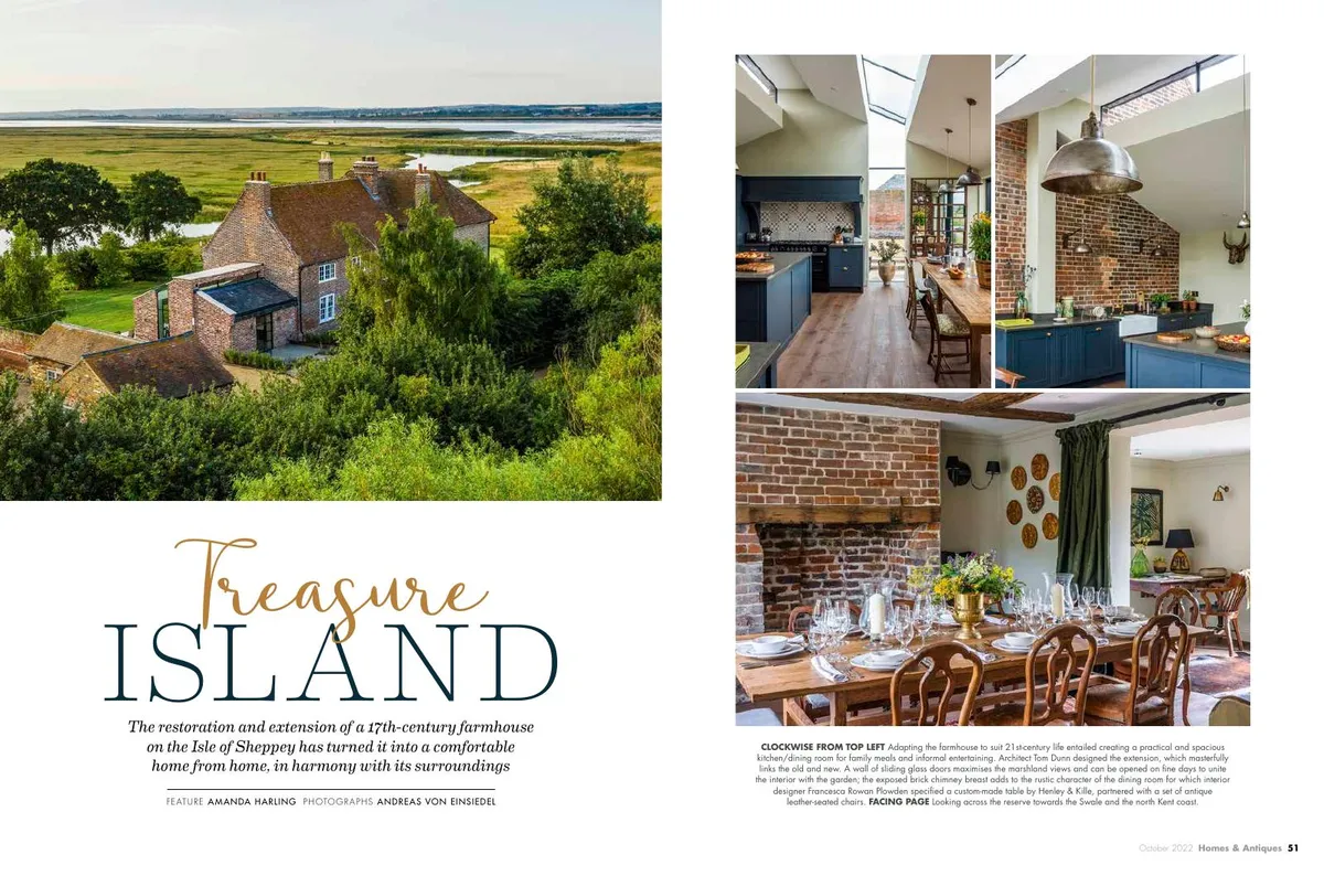 Home & Antiques magazine October issue