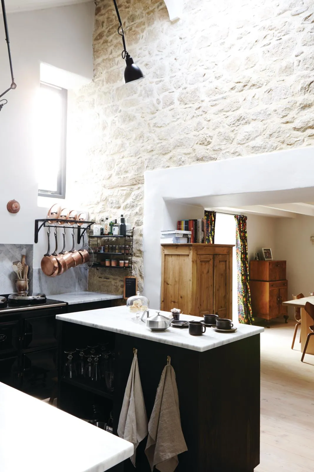 A Cornish farmhouse filled with mid-century design