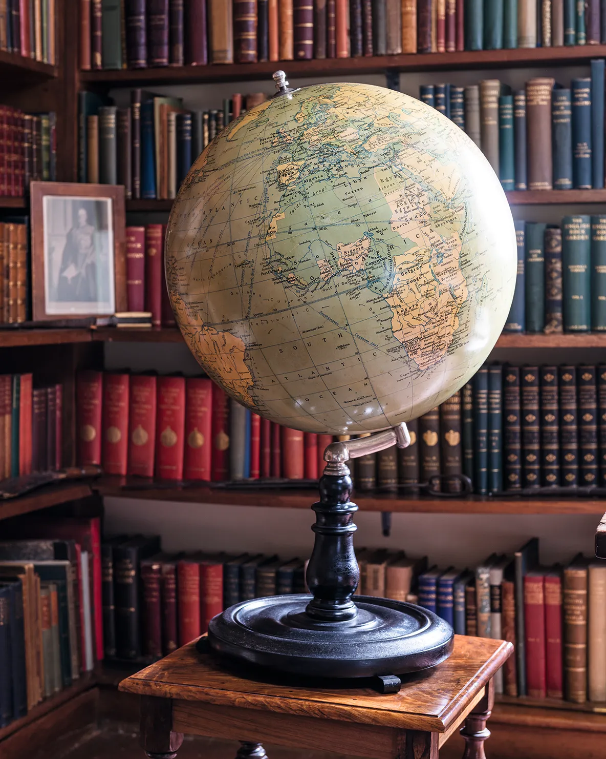 Rudyard Kipling's Sussex house globe