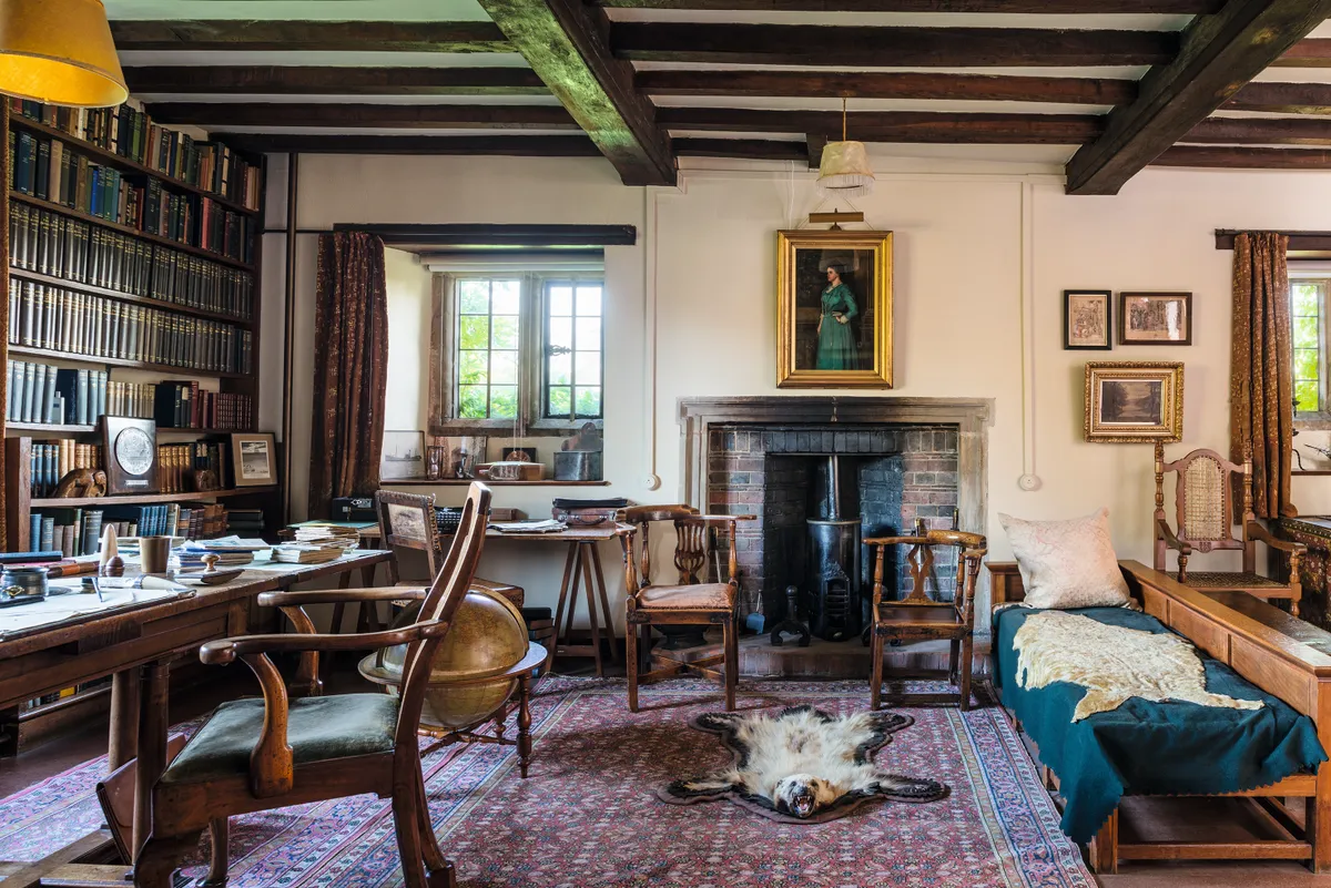 Rudyard Kipling's Sussex house study
