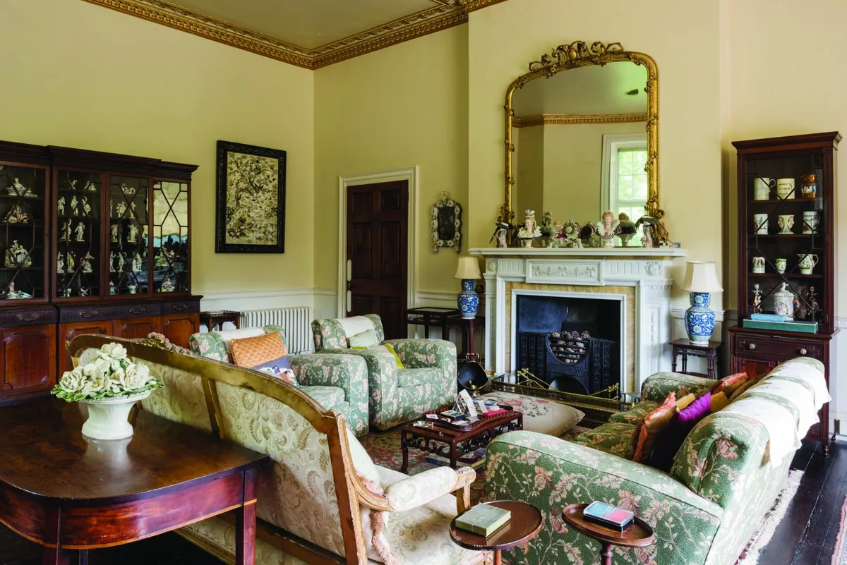 Agatha Christie's Greenway drawing room