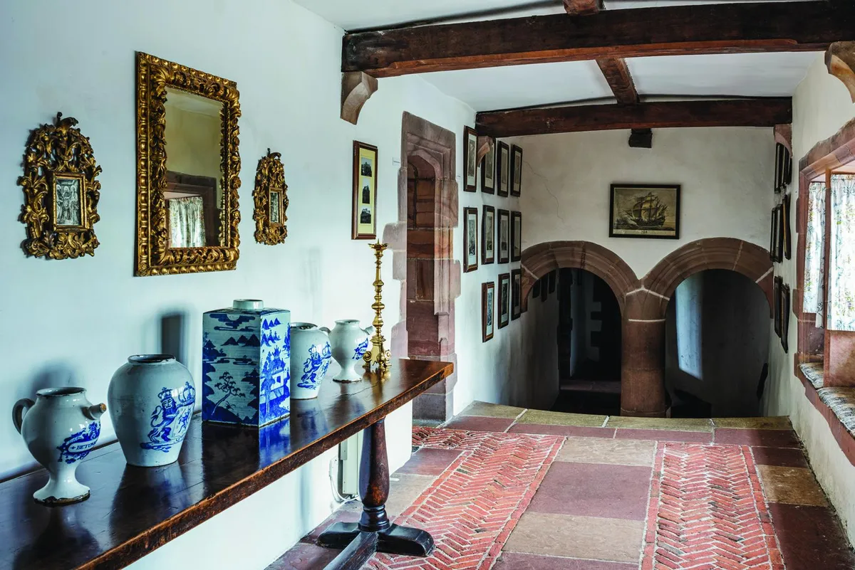 Castle holiday home, the long gallery