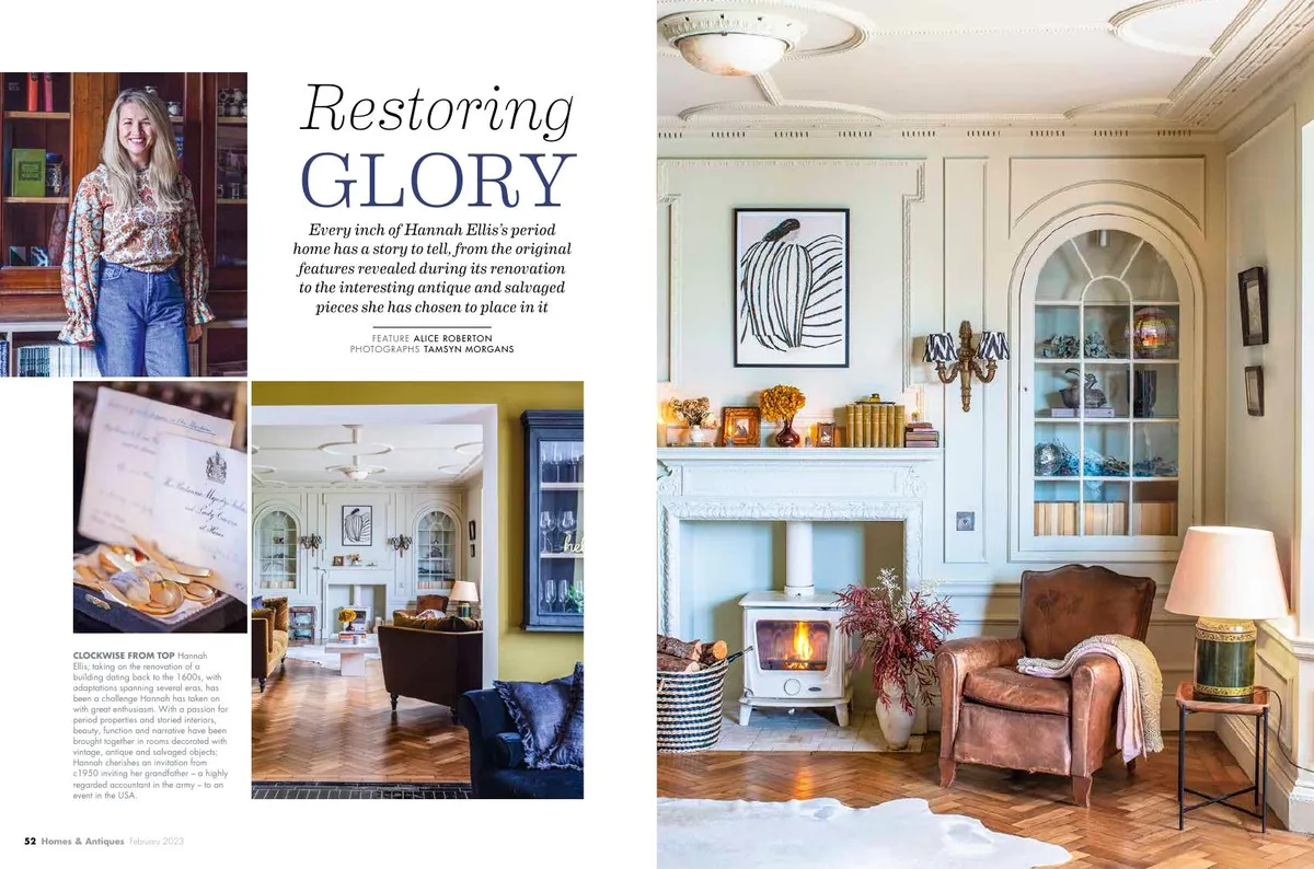 Homes & Antiques February Issue