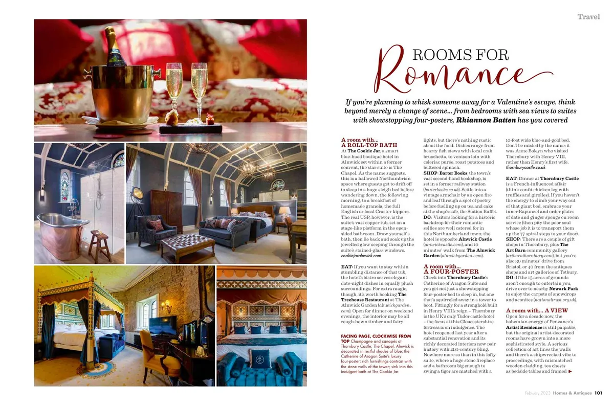 Homes & Antiques February Issue