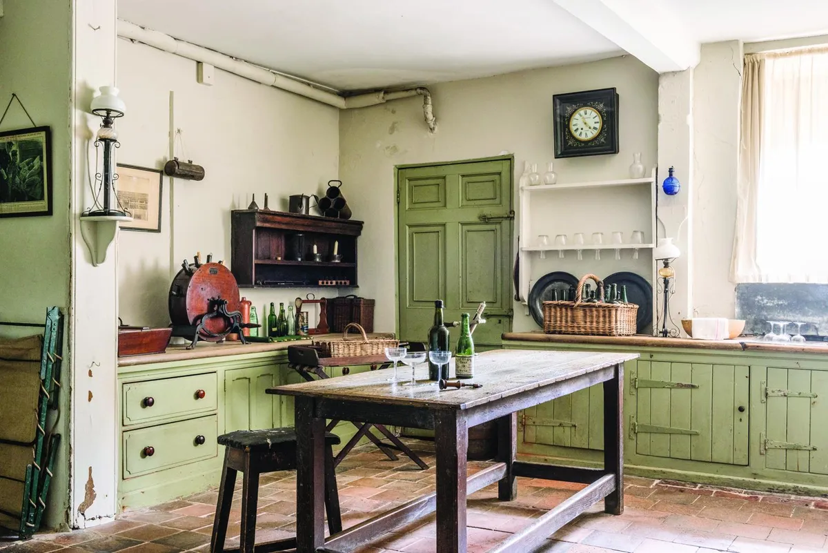 Historic Erddig, the kitchen