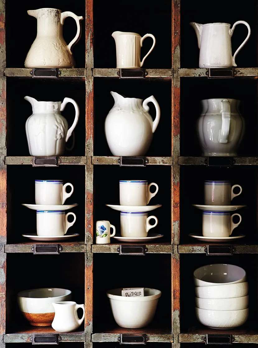 Industrial Vintage kitchen collection of jugs